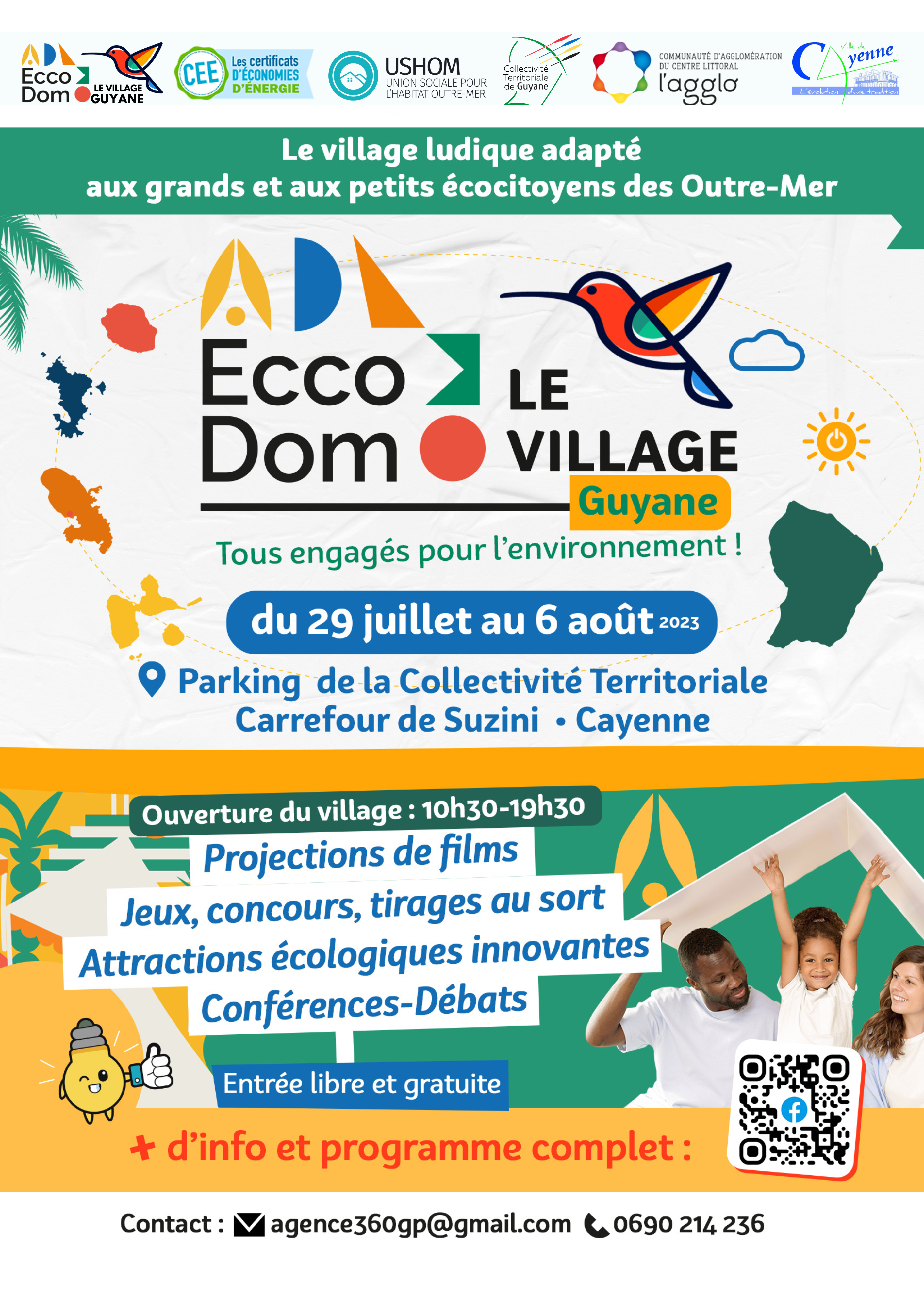 VED GUYANE AFFICHE