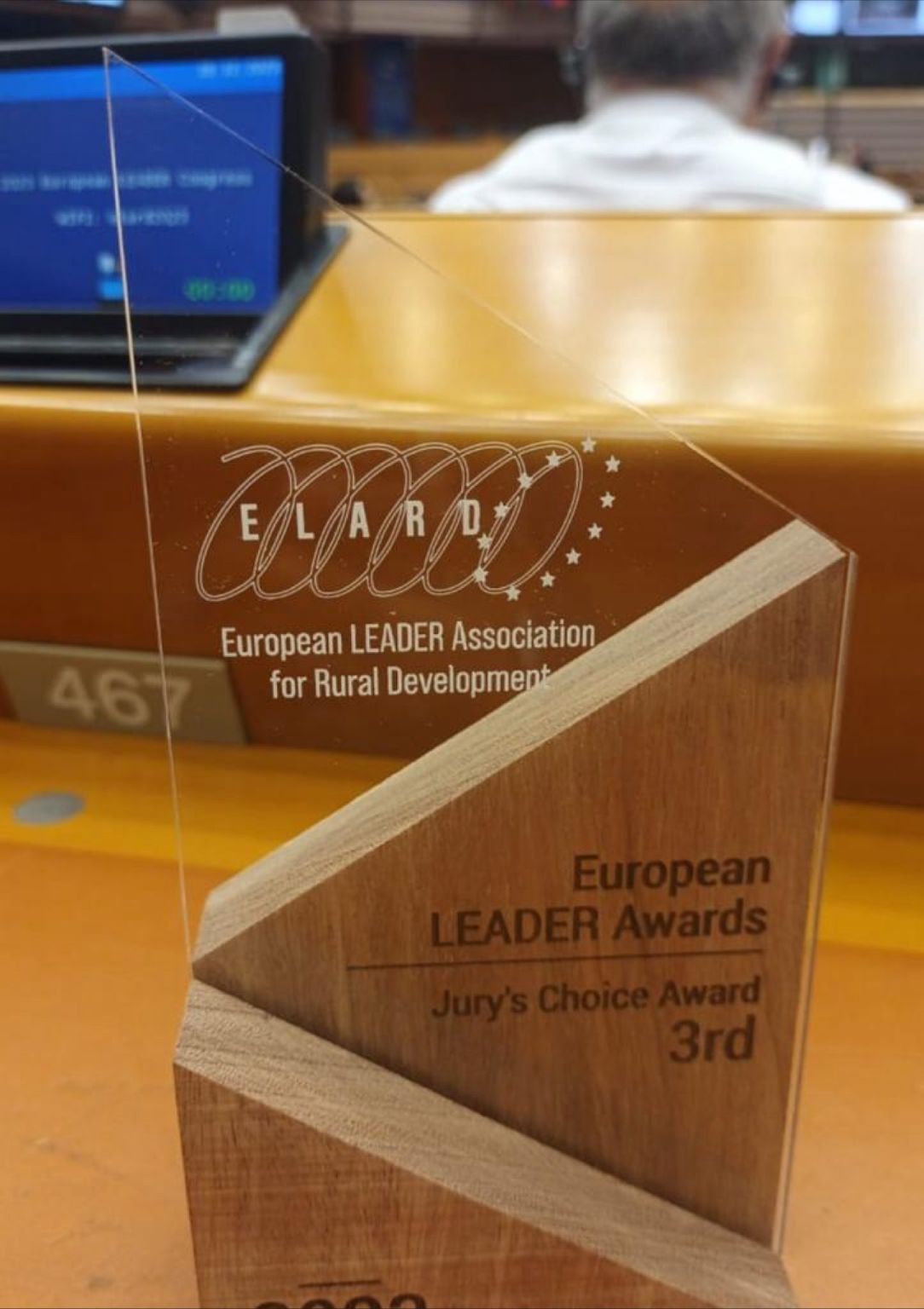 Le Projet Agglo Gal de l'Auto-École Sociale Nomade de Matoury récompensé par le 3e prix « European LEADER Awards » 