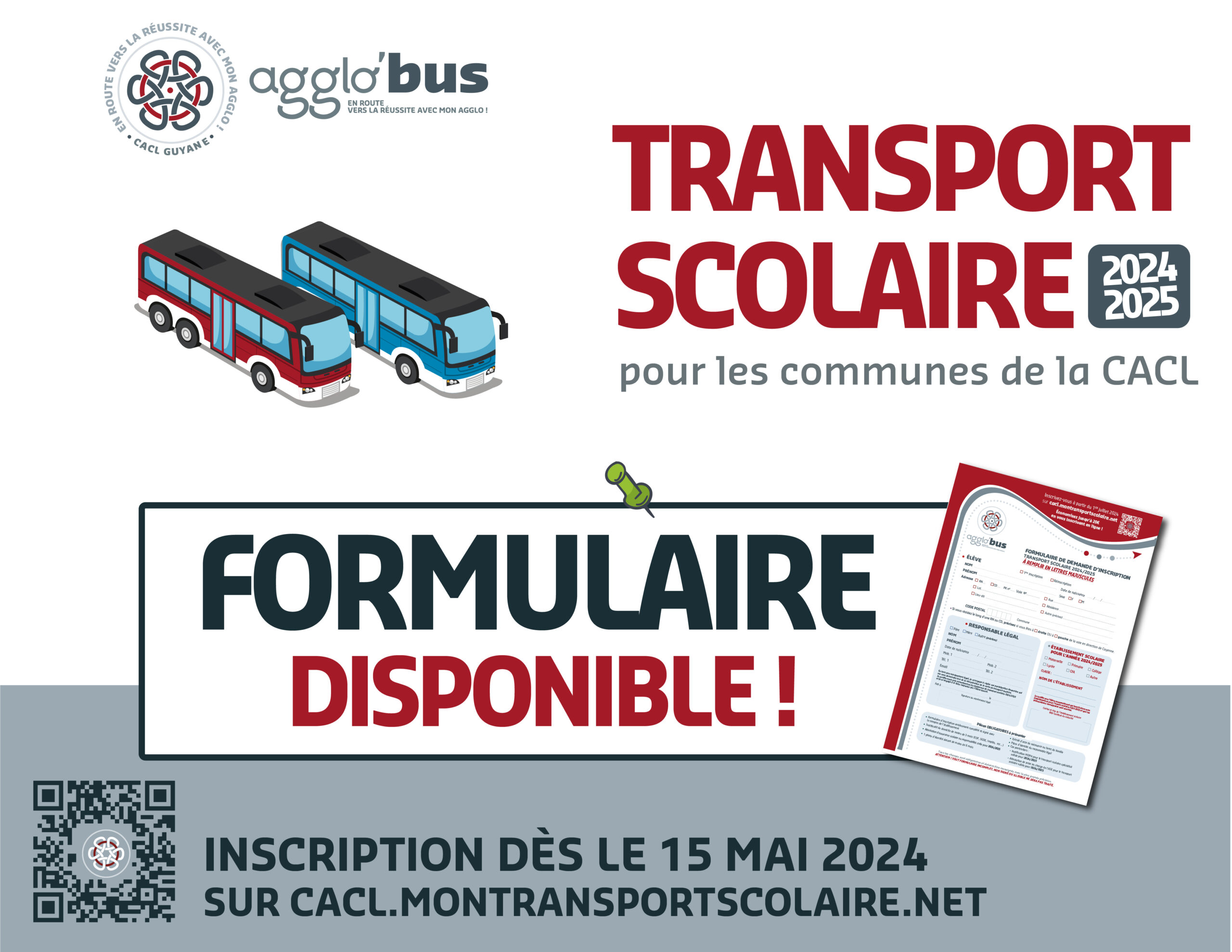 Transport scolaire rentrée 2024 2025